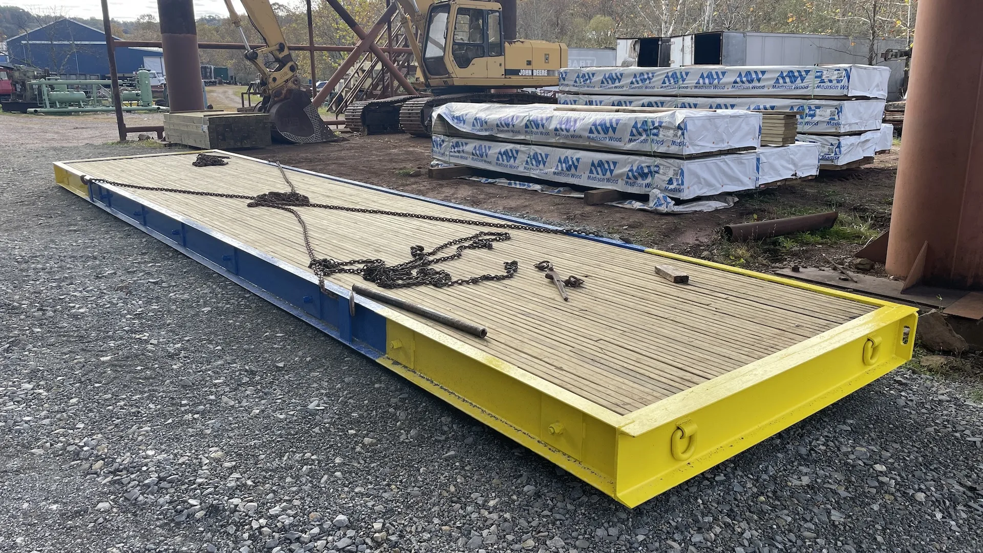 Completed bridge panel